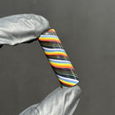 Steve H - Glass Tip - Rainbow Linework - 12mm