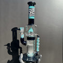 Ben Wilson - 6 Arm Recycler Tube - Teal, Black & White