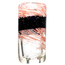 RekTipz - Glass Tip - XL - 14mm - Red, White & Black w/ UV Ion - The Cave
