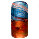 RekTipz - Glass Tip - 12mm - Blue & Orange Swirl Cropal - The Cave