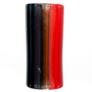 RekTipz - Glass Tip - 6 Shooter - 11mm - Red & Galaxy Split - The Cave