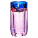 RekTipz - Glass Tip - 13mm - Transparent Purple & Cobalt Cropal - The Cave