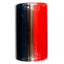 RekTipz - Glass Tip - 6 Shooter - 13mm - Red & Galaxy Split - The Cave