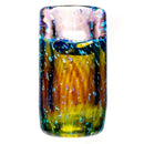 RekTipz - Glass Tip - 12mm - Purple & Green Dichro w/ Pink Cropal - The Cave