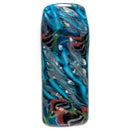 RekTipz - Glass Tip - XL - 11mm - Grey, Blue & Red w/ UV - The Cave