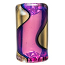 RekTipz - Glass Tip - 12mm - Royal Jelly & Silver Satin - The Cave