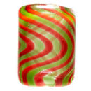 RekTipz - Glass Tip - 13mm - Red, Green & White - The Cave