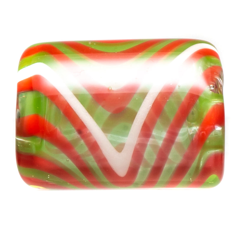 RekTipz - Glass Tip - 13mm - Red, Green & White - The Cave