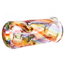 RekTipz - Pivot Mouthpiece - Clear Rainbow Swirl Cropal