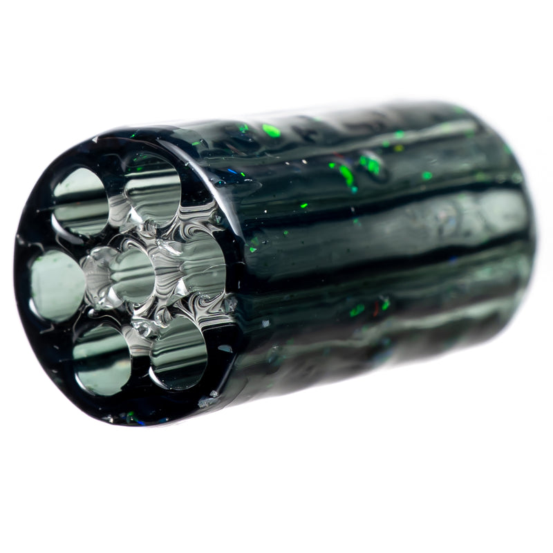 RekTipz - Glass Tip - 6 Shooter - 12mm - Smoke Cropal - The Cave