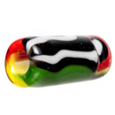 RekTipz - Glass Tip - 10mm - Jailhouse Rasta - The Cave