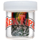 RekTipz - Glass Tip - 14mm - Rainbow & White - The Cave
