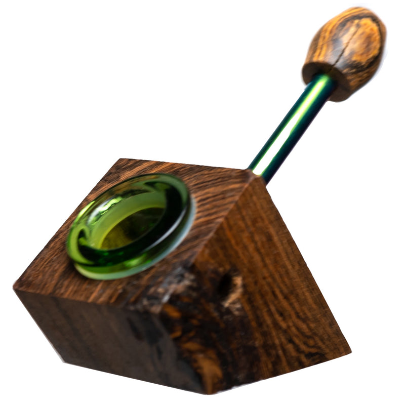 Steve's Dank Pipes - Sideways Sitter - Brazilian Bocote - Red Eye - The Cave