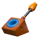 Steve's Dank Pipes - Sideways Sitter - Mexican Chakte Viga - Blue White - The Cave