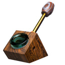 Steve's Dank Pipes - Sideways Sitter - Brazilian Bocote - Flowers - The Cave