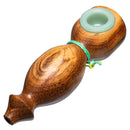 Steve's Dank Pipes - The Classic - Brazilian Tigerwood - Mint Bowl - The Cave