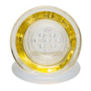 Steve's Dank Pipes - Cob Pipe - Maine Spectra-Birch - Rainbow - Yellow Bowl - The Cave