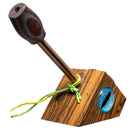 Steve's Dank Pipes - Sideways Sitter - Brazilian Bocote - Blue Eye - The Cave