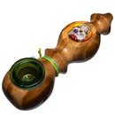 Steve's Dank Pipes - Galaxy - Brazilian Tigerwood - Orange Calavera - The Cave