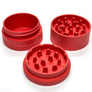 Santa Cruz Shredder - Hemp Grinder - 3 Piece - Red - The Cave