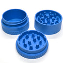 Santa Cruz Shredder - Hemp Grinder - 3 Piece - Blue - The Cave