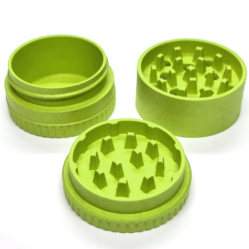 Santa Cruz Shredder - Hemp Grinder - 3 Piece - Lime Green - The Cave