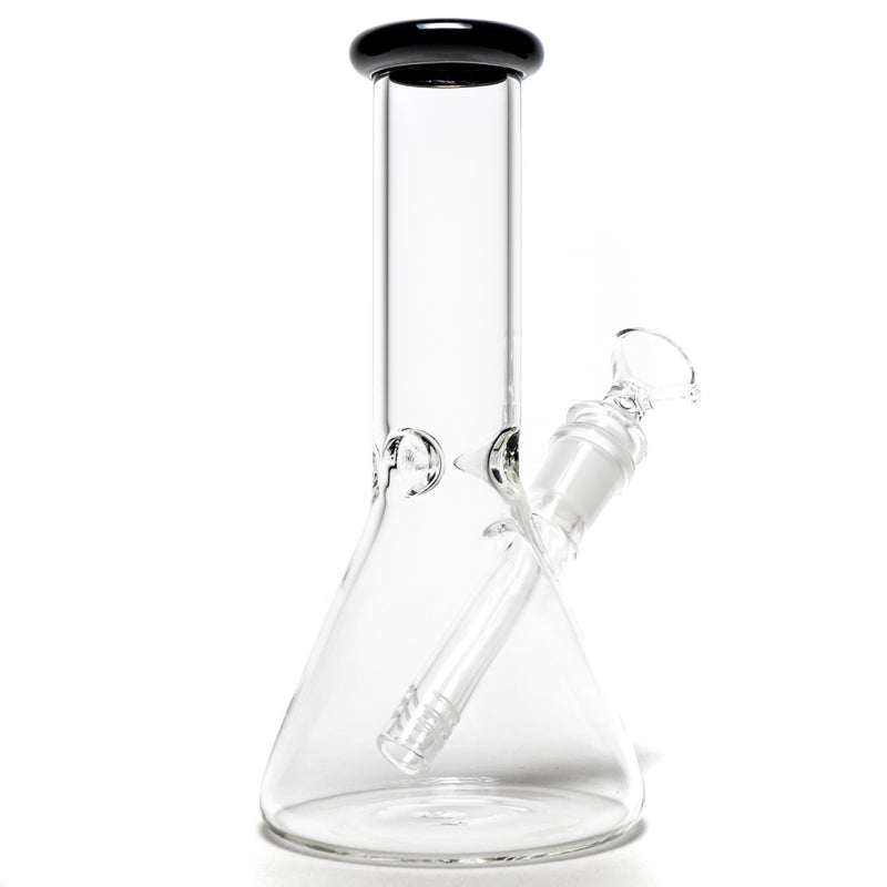 Shooters - 8" Beaker - Black Accent - The Cave