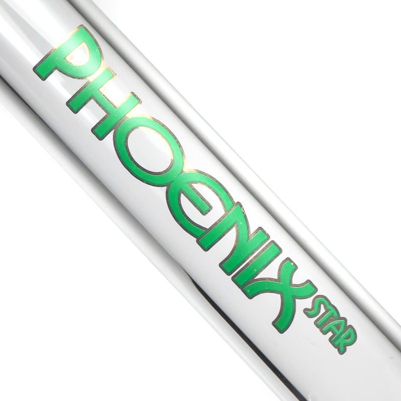 Phoenix Star - 12" Inline Tube - 32x5 - Green & Gold - The Cave