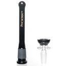 Phoenix Star - 12" Sandblasted Band Beaker - Red & Gold - The Cave