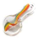 Shooters - Small Spoon - Rasta Stripe - The Cave