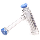 Phoenix Star - Tree Bubbler - 6 Arm - 18mm - Milky Blue - The Cave