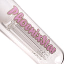 Phoenix Star - Tree Bubbler - 6 Arm - 18mm - Milky Pink - The Cave