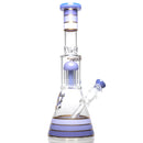 Phoenix Star - 14" Tree Perc Beaker - 8 Arm - Milky Purple - The Cave