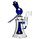 Phoenix Star - Kick Back Neck Bubbler - Blue Accents - The Cave
