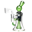Phoenix Star - Kick Back Neck Bubbler - Green Accents - The Cave