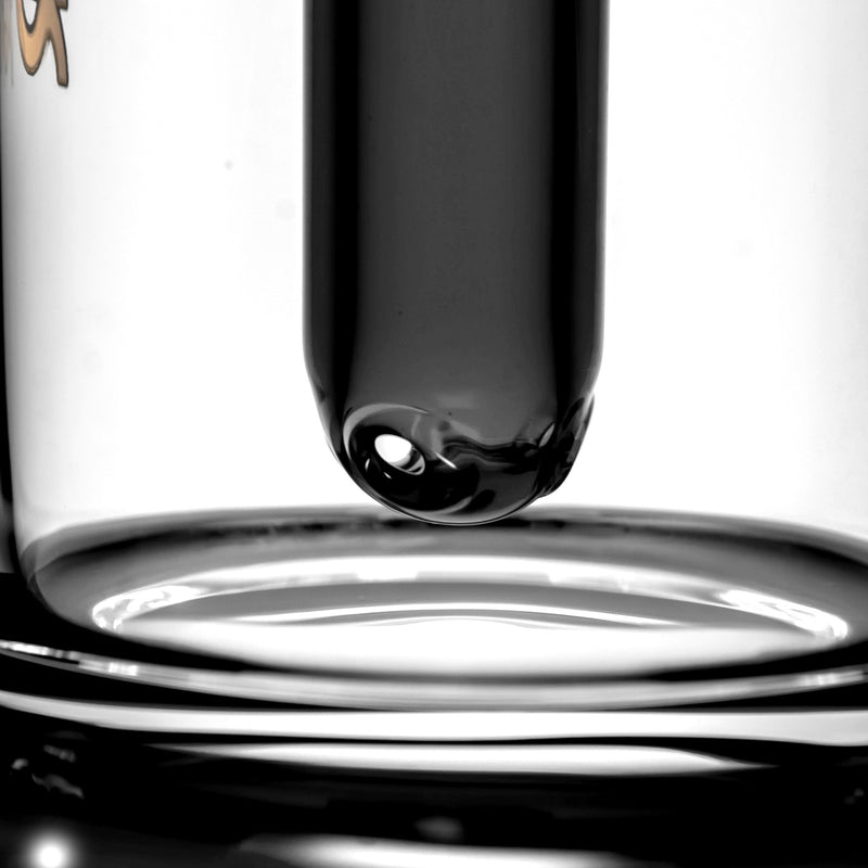 Phoenix Star - Footed Bubbler - Black Accents - The Cave