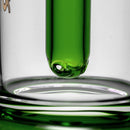 Phoenix Star - Footed Bubbler - Green Accents - The Cave