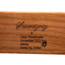 Sovereignty x Dank Woodworks - Slide Display - 4 Slot - 18mm - Jatoba - The Cave