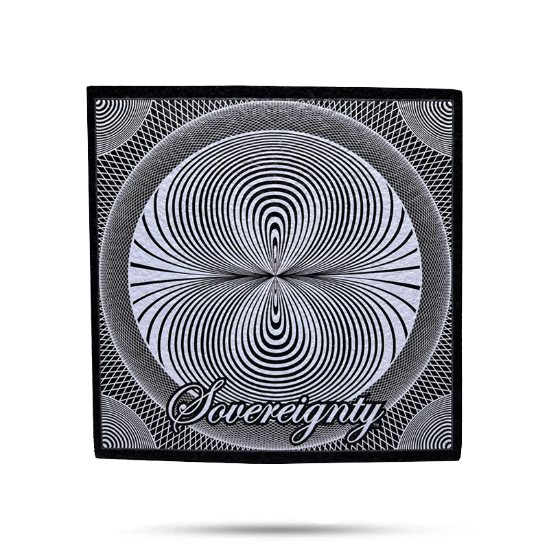 Moodmats X Sovereignty - Black & White Bowtie Square - The Cave