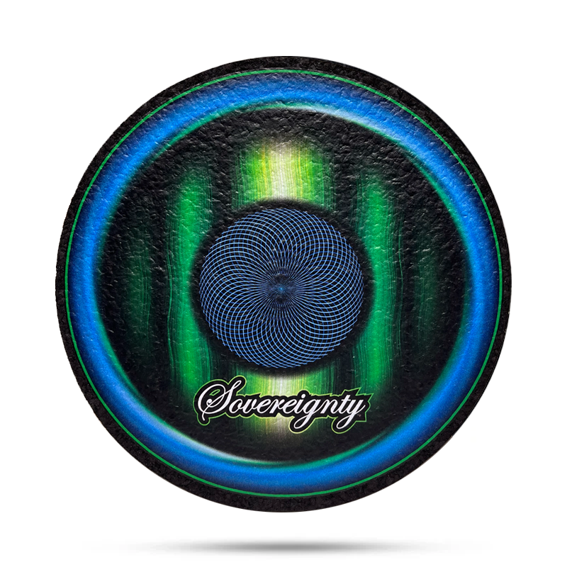 Moodmats X Sovereignty - Green Money Retti Circle - The Cave