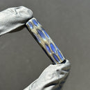 Steve H - Glass Tip - Honeycomb - Sparkle Gray & Blue - 11mm