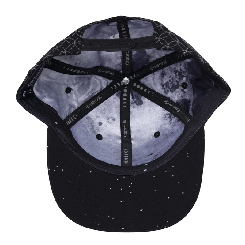 Grassroots - Equinox Howl Starry Night Snapback Hat - Large/XL - The Cave