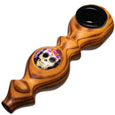Steve's Dank Pipes - Galaxy - Brazilian Tigerwood - Purple Calavera - The Cave