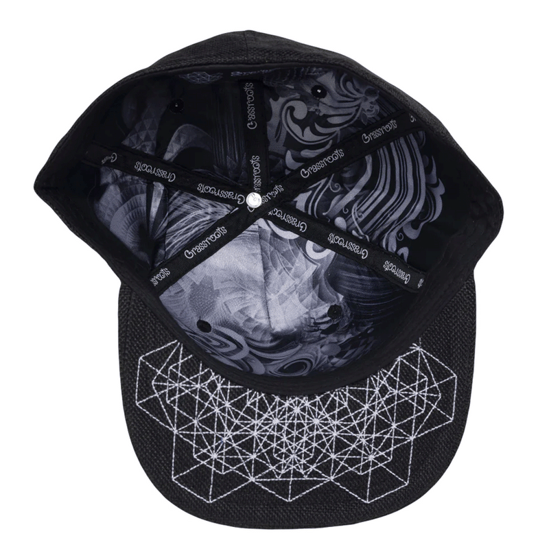 Grassroots - Synthesis Geometric Fitted Hat - 7 1/4 - The Cave