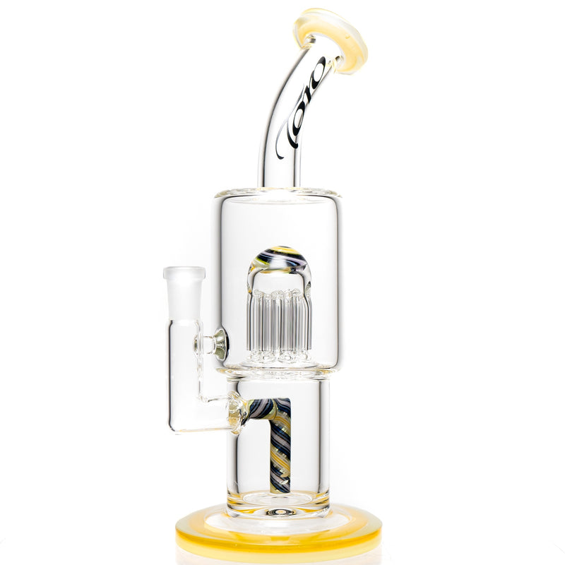 Toro - Double Macro - Mac/8 - Trans. Yellow & White Satin w/Linework - The Cave