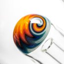 Toro - Stout Size - Circ/Circ - Blue Stardust & White Satin w/ Fire & Ice Wag - The Cave