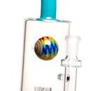 Toro - Jet Perc - 10mm - Agua Azul & Black w/ Rainbow Linework - The Cave