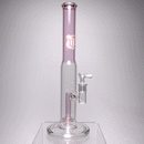 US Tubes - 15" Straight Fixed Circ 38x5 - Pink Neck - White & Pink Highway Label - The Cave