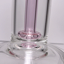 US Tubes - 15" Straight Fixed Circ 38x5 - Pink Neck - White & Pink Highway Label - The Cave