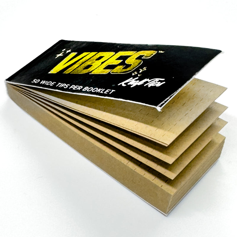 Vibes - Kraft Tips - Wide - 50 Pack Box - The Cave